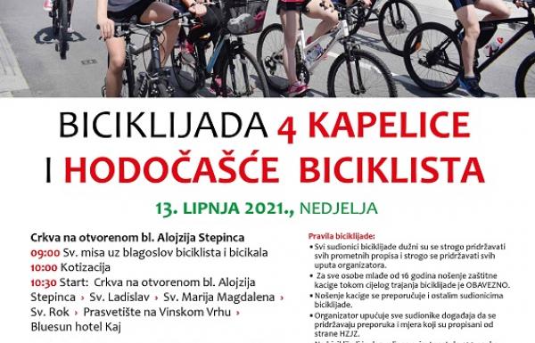 Biciklijada 4 kapelice i hodočašće biciklista