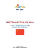 NR Kina -  Odlike turističkog tržišta i marketinške smjernice 