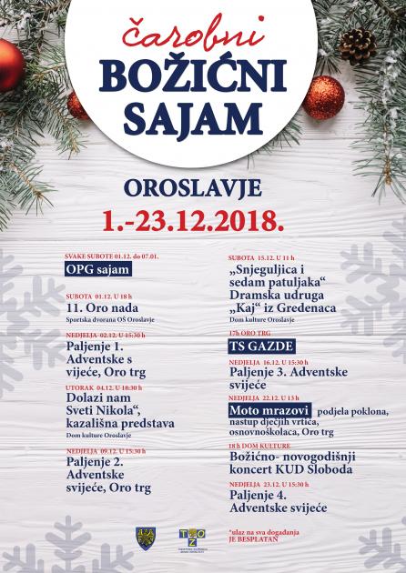 Božićni sajam u Oroslavju