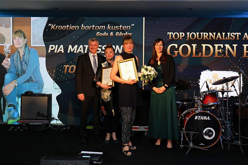 Golden pen, Pia Matsson i Helene Toresdotter