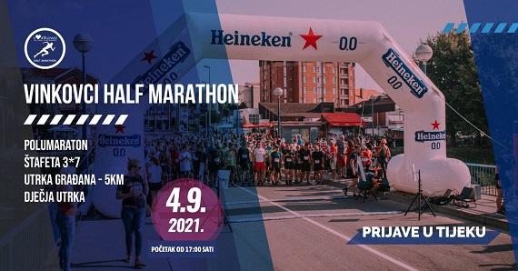 Vinkovci Half marathon 2021., 4. rujna