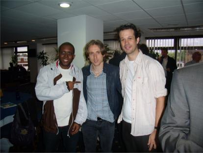 Luka Modric i britanski novinari na predstavljanju Zadra u Londonu 2012