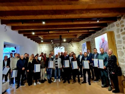 Turističke zajednice dodijelile su 68 certifikata kvalitete čime se potvrdila visoka kvaliteta usluge i proizvoda destinacije Pelješac.